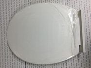 Customized O - Type White Plastic Toilet Seat Lid One Push Button Quick Release